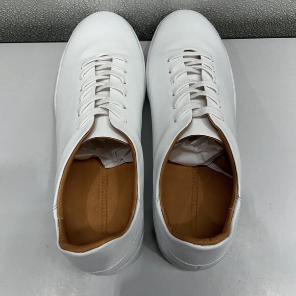 NEW BECKETT SIMONON Geller Trainers – Men’s Size 10 – White Leather - Picture 5 of 10